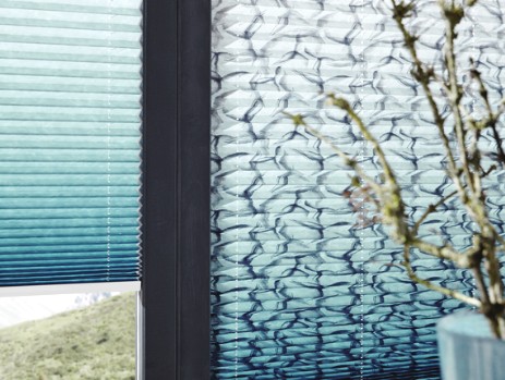 Plissee Design Manedi türkis Muster Plissee erfal Manedi
